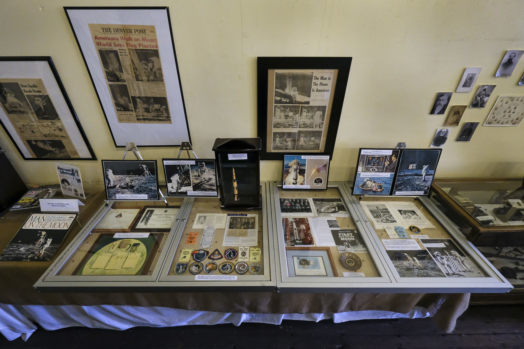 Union County Museum in Cobden, Apollo 11